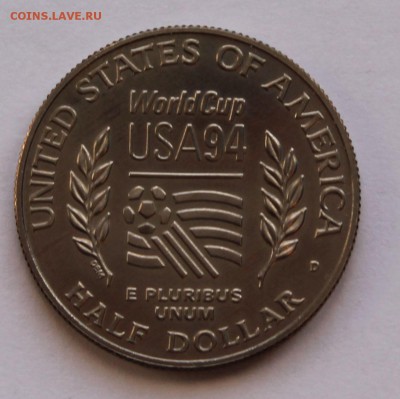 США 50 центов 1994 D Футбол. Конверт - 7