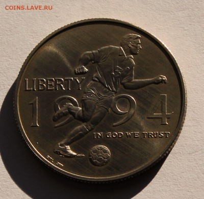 США 50 центов 1994 D Футбол. Конверт - 2