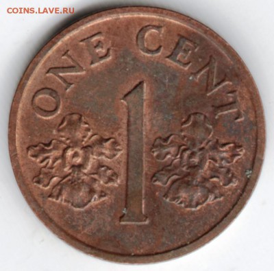Сингапур 1 цент 1994 г. до 24.00 02.04.17 г. - Scan-170319-0023