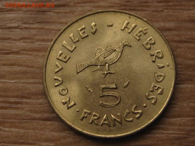 Новые Гебриды 5 франков 1975 до 29.03.17 в 22.00 М - IMG_5470.JPG