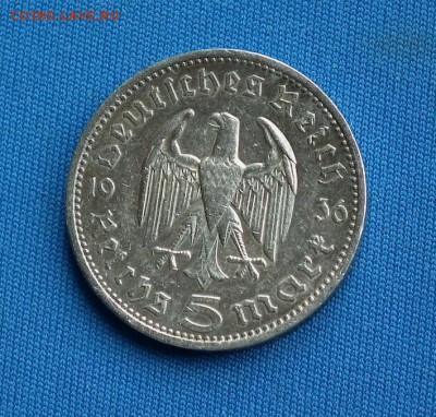 5 марок 1936 Германия до 05.04 в 22-00 по МСК - DSCF3750.JPG