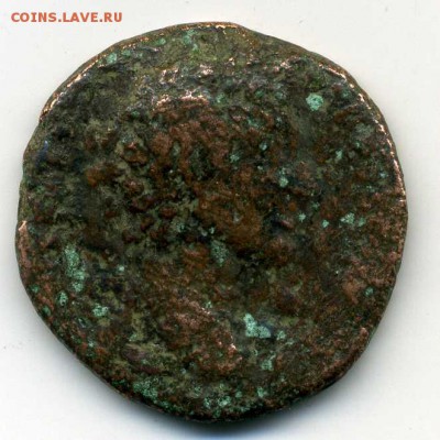 Медная монета с амфорой - хх339