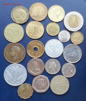 Иностранные монеты по 20 руб ФИКС - 20.04.17 22:00:00 мск - по 20