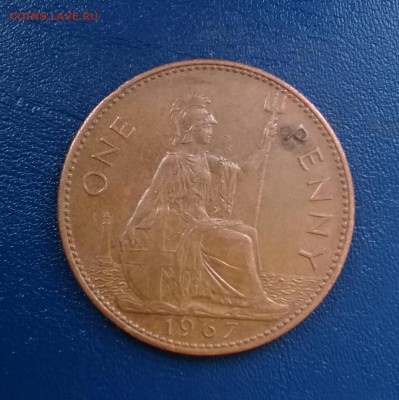 1 пенни 1967,Великобритании,до 26.04. - 20170407_183402