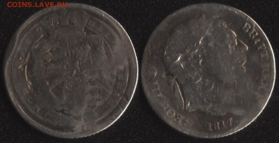 Иностранные монеты на обмен - Великобритания шиллинг 1817