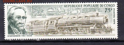 Конго 1974 паровоз - 107