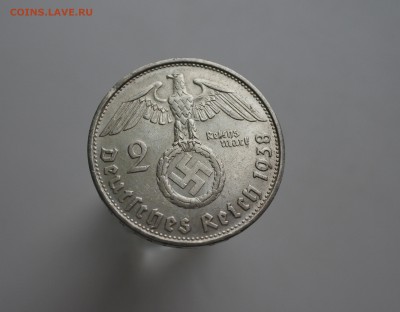 С 1 рубля Третий Рейх 2 марки 1938г В до 1.05. 22-00 мск - 1