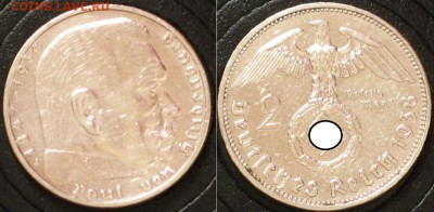 Германия 2 марки 1938 - Германия 2 марки 1938.JPG