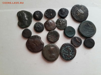 Античные монеты 17 шт. - 20170503_150848-3096x2322