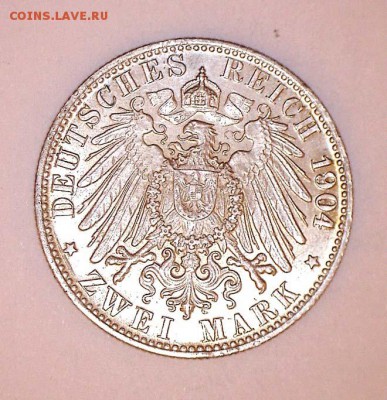 2 марки Германия 1904 год Бремен до 16.05.2017 22:00 (мск) - 12-2