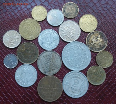 Монеты Франции 18 шт.без повторов - 20170511_171347