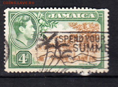 Колонии Ямайка 1938г 1м 4д - 58