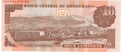 Гондурас 10 лемпира 2010 до 29.05.2017 в 22.00мск (Д831) - 1-1гон10