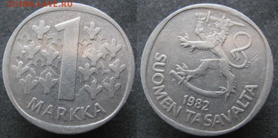 21.Ходячка Финляндии 1963-2000г. - 21.30. - Финляндия 1 марка 1982