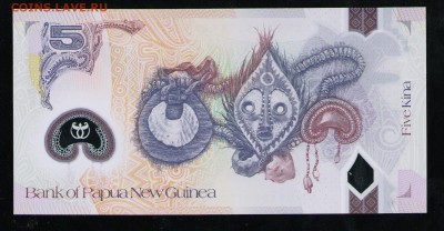 ПАПУА НОВАЯ ГВИНЕЯ 5 КИНА 2009 UNC - 8 001