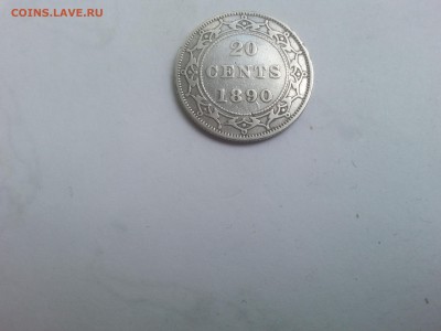 Ньюфаундленд 20 центов 1890 до  22-00 02.06.17 - 20170528_140420