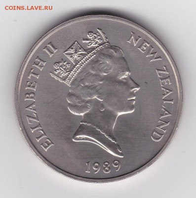Крона Шайба Новая Зеландия 1$ доллар 1989 Гимнастика - s-l1600 (7)