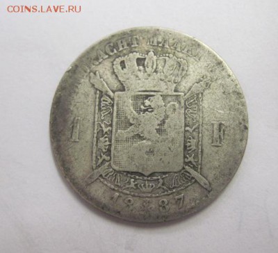 1 франк Бельгия 1887  до 14.06.17 - IMG_1358.JPG