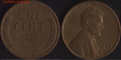 ~ 100 монет до 1950 года по ФИКСированной цене - США 1 цент 1944