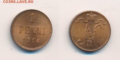куплю 1 пенни Русская Финляндия - 1_пенни_1914