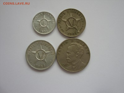 Куба 4 монеты. 1961-1971. - Куба 4 шт 1-1.JPG