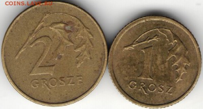 Польша 1,2 гроша 2001 и 1992 г. соответ. до 24.00 13.08.17 г - сканы 012