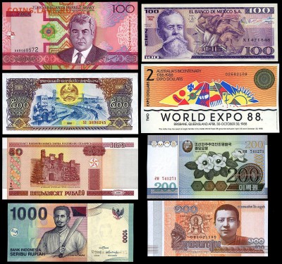 40 банкнот из 40 стран. - №_5
