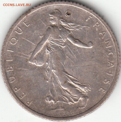 1 франк 1915 года, серебро - оценка. - IMG_0007