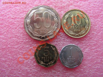 -иностранных Монет наборы- - Чили.JPG