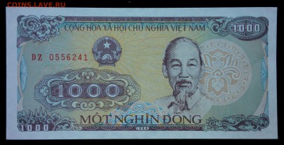 Вьетнам 1000 донг 1988 unc до 26.08.17. 22:00 мск - 2