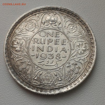 Рупии Британской Индии 1938-1939 - 2