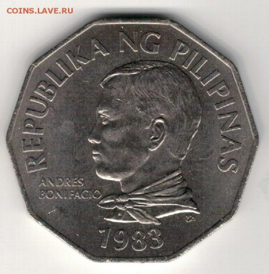 Филиппины 2 песо 1983 Пальма до 04.09.2017 в 22.00мск (Е86) - 4-ф2