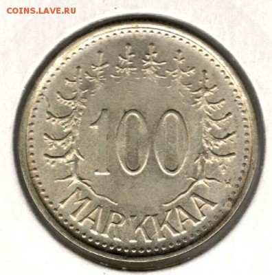 Финляндия, 100 марок 1956. С 200. До 31.08 - 073