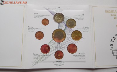 Словения, официальный набор 2008 BU (9 монет) до 21.09.17 - Словения 2008 (2).JPG