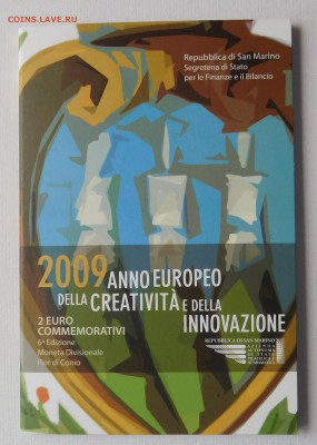 2 евро Сан-Марино 2009 Год творчества и инноваций до21.09.17 - 2-2009 (1).JPG