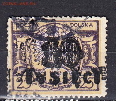 Польша 1923 1м надпечатка 1000 - 51