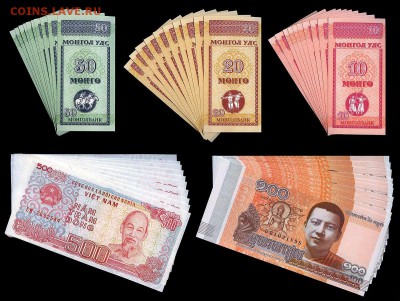 Иностранные банкноты 320 штук. до 27.09.17г. в 22:00 мск - 4__