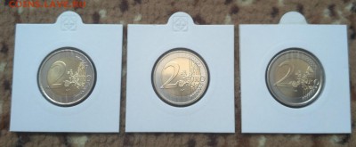 Юбилейные 2 евро 2004 UNC 3 шт. С НОМИНАЛА до 25.09 22:00 - 2004-2