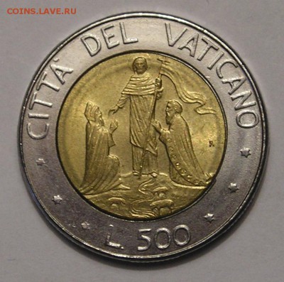 Ватикан, 500 Лир 1990 (27.09) - P1014866.JPG