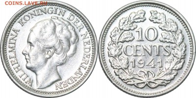 10 центов 1941. Нидерланды, до 5.10.17 в 23.00 мск.. - 214.JPG