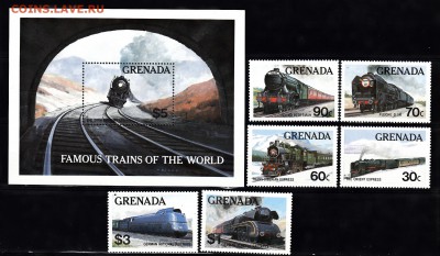 Гренада 1982 локомотивы - 37б