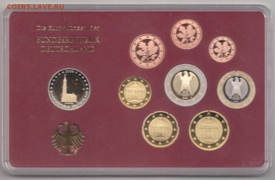Официальный набор евро Германия 2008 A пруфф до 07.10 - IMG_0066