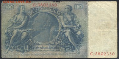 Германия 100 марок 1935 г.  24.10.17 г. 22 -00 МСК. - 100  м. 1935 1