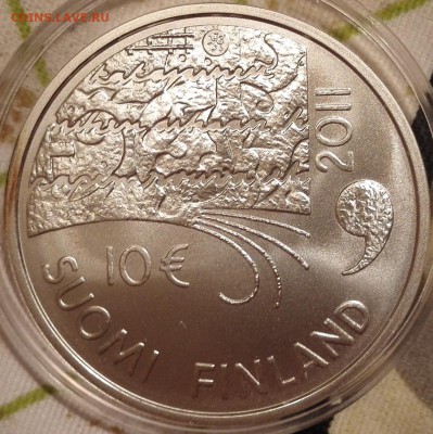 10 евро 2011 Финляндия Юхани Ахо (фикс) - 1