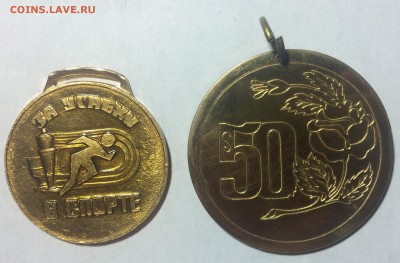 2 медали Спортивная и юбилейная до 08.11.17 в 22.00 по мск - 024139DF-E415-4A06-82ED-C64AB9C81B6B
