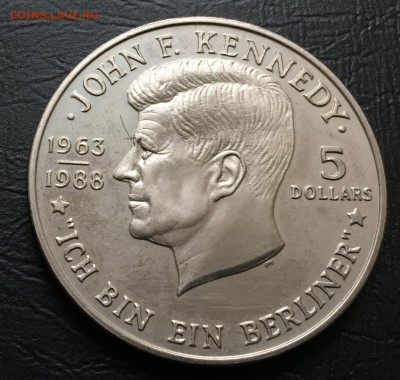 Ниуэ 5 долларов Кеннеди 1988 с 200 руб!!! до 13.11.17 - IMG_9679-06-11-17-02-49.JPG