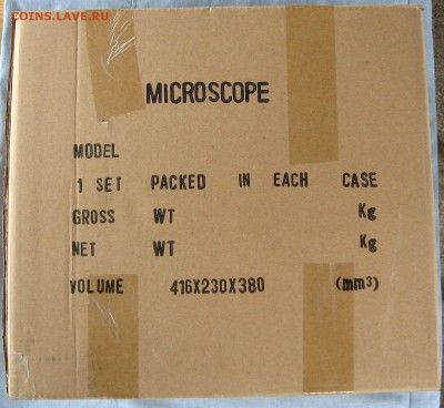 Микроскоп XTJ-4400 20X40X 90мм бинокулярный стерео. - 1.JPG