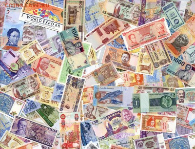 Комплект иностранных банкнот 200шт. до 16.11.17г в 22:00мск - №-2 _1200 лев - верх