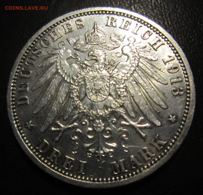3 марки 1913 Пруссия "25 лет, Вилигельм ll" Ag 900 - IMG_2700