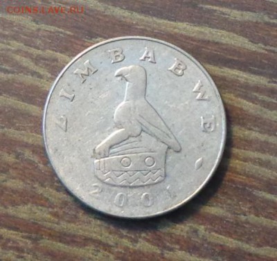 ЗИМБАБВЕ - $1 ОРЕЛ до 21.11, 22.00 - Зимбабве 1 доллар 2001 -1